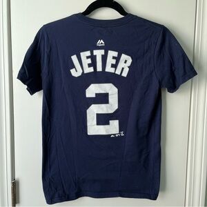 Derek Jeter Ladies Tshirt Medium